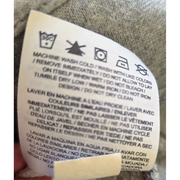 Nike Men's Gray Hoodie Sweatshirt Medium – Well-Used, Fair Condition - Picture 6 of 6